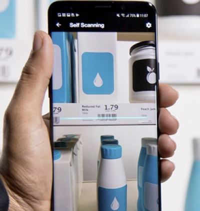 Los consumidores prefieren escanear los productos desde su propio smartphone en el supermercado