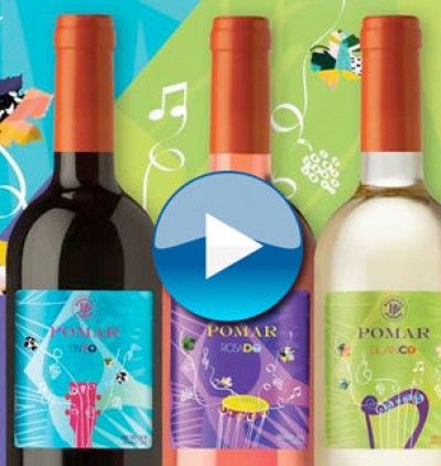 Bodegas Pomar estrena etiquetas con edición especial para sus vinos jóvenes
