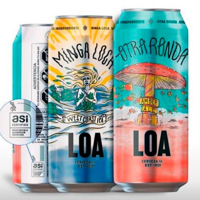 Lanzan las primeras latas de cerveza con sello ASI en Chile